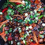 Szechuan Tofu and Vegetables
